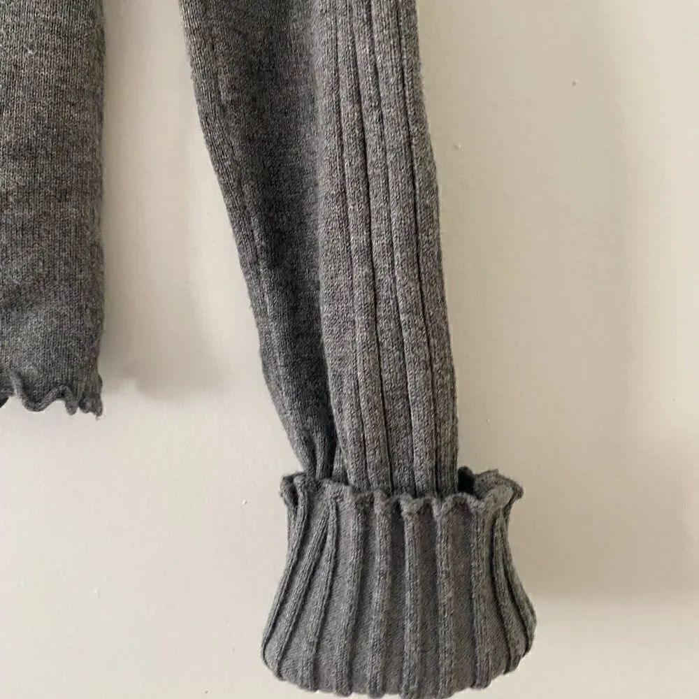 Zara Knit Turtluneck grey sweater - Picture 3 of 8